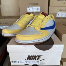 Jordan 1 Low Travis Scott Canary