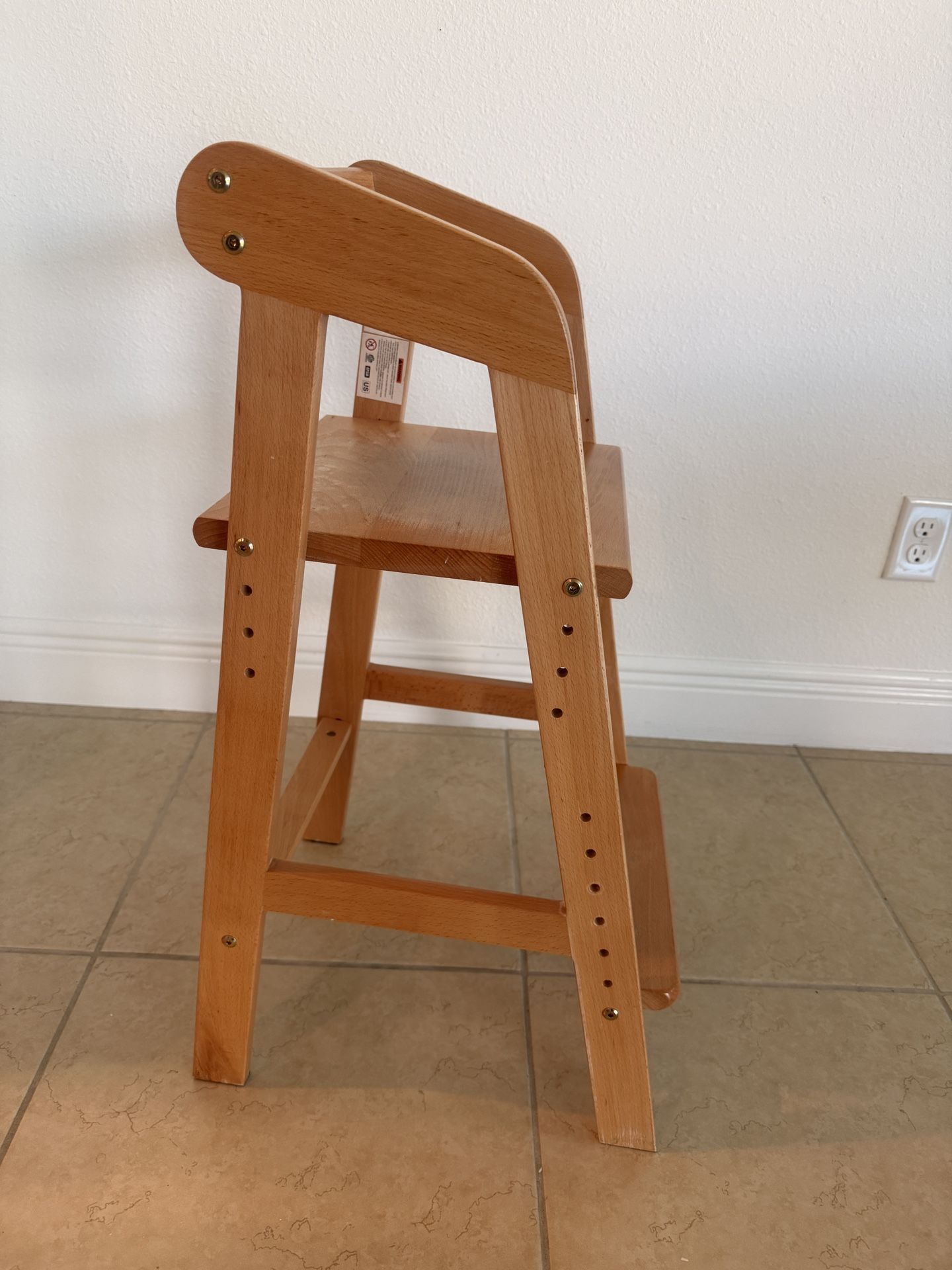 Wooden High Chair