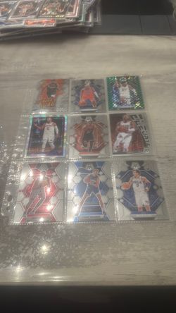 Panini Mosaic NBA Basketball Cards Lot of 9