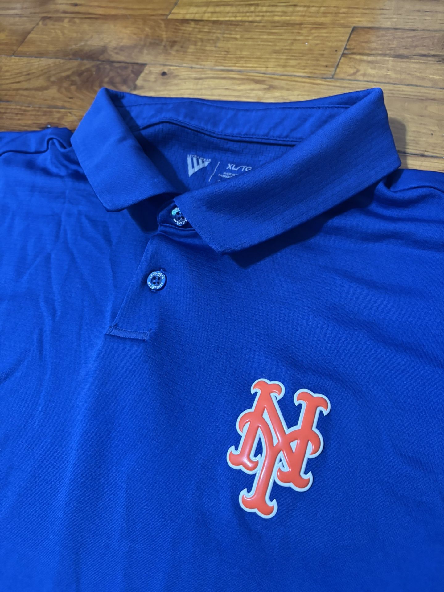 New York Mets Polo Golf Shirt XL