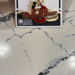 micky mouse since 1928 disney pin