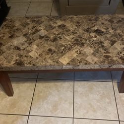 marble Table And Marble Coffee Table 