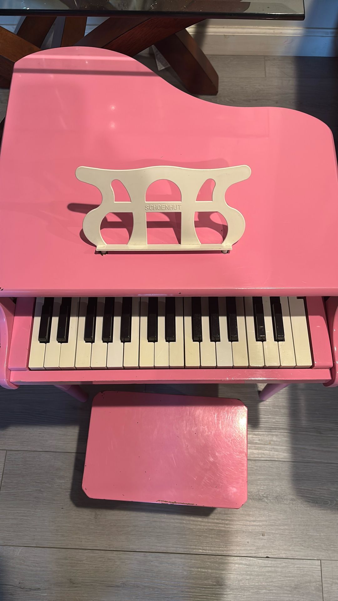 Pink Mini Piano 