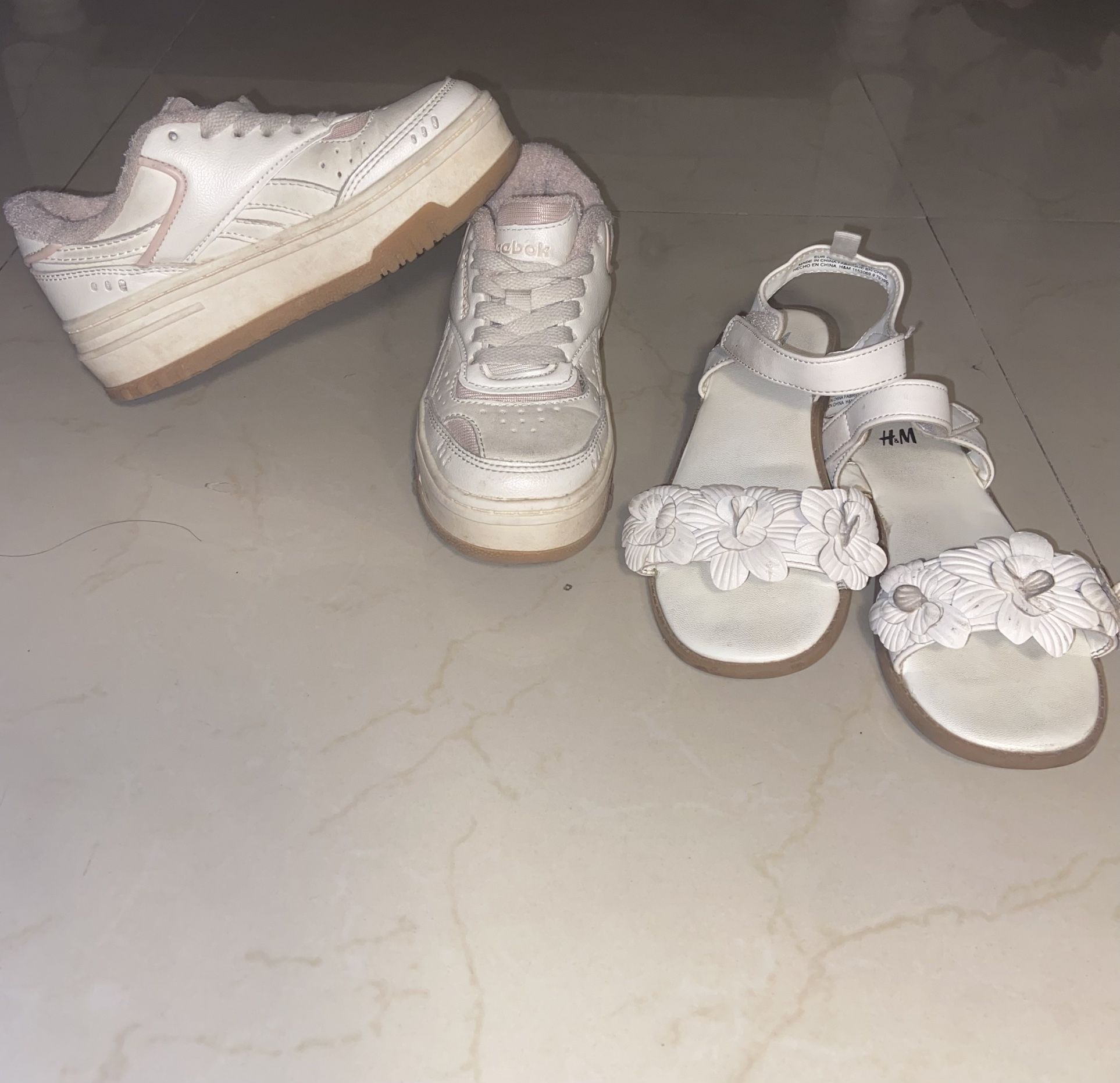 GIRL SHOES BOTH SIZE 12