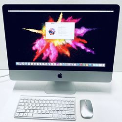 Apple iMac Slim 4K Retina 21.5” Late 2017 A1418 8GB 1TB Core i5 3GHz With Keyboard & Mouse Grade A