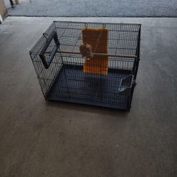 Bird Cage Original Black Color Nice Size All You See 20 Dollars 