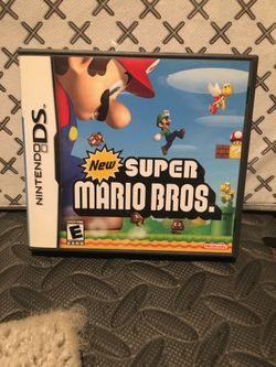 No super Mario bros  nintedo ds