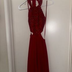 Prom Dress red