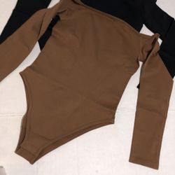 2 Longsleeve Shape-wear Bodysuits  Size M 