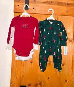 NEW Baby Boy Footie Pajamas & Onesie Set
