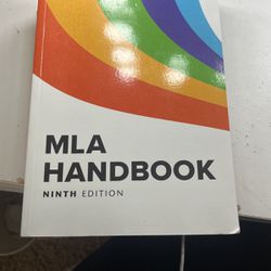 MLA Handbook Ninth Edition 