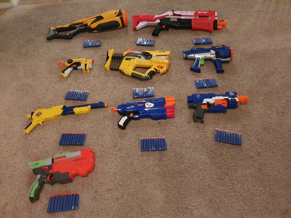 Nerf Gun Lot