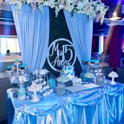 Quinceañera Dessert Table 