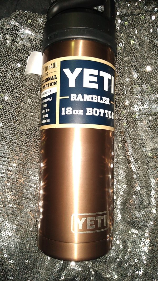 Copper 18OZ YETI RAMBLER Bottle NEW for Sale in Mesa, AZ - OfferUp