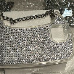 Rhinestone Hard Purse Phone Case 