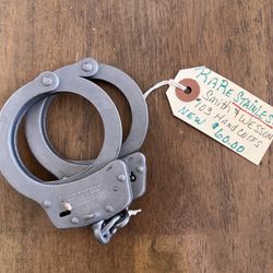 Stainless Steel Smith & Wesson Handcuffs