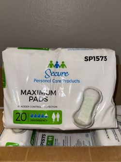 SP1573 Maximum Pads Bladder Control Protection (Brand: Secure Personal Care Products)