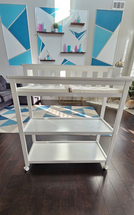 Baby Changing Table Movable - Like New