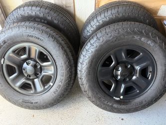 Jeep Wrangler Gladiator 2026 wheels and tires