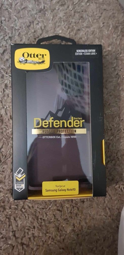 OTTER BOX Defender Protective Phone Case: SAMSUNG NOTE 10