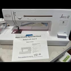New Babylock Sewing Machine Just Out Of Box