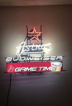 Houston Astros Neon (taking highest offer)