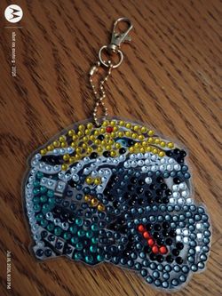 Jacksonville Jaguars Diamond painting NFL keychain