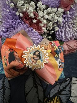 Moana Hair Bow