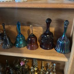 Set of 6 Vintage collectable bells