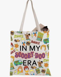 New Scooby Doo Tote Bag. Canvas. Really cute!