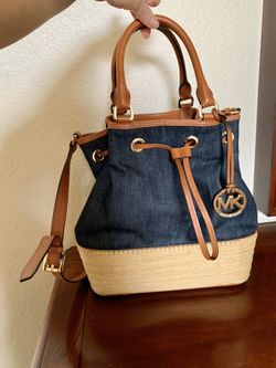 Michael Kors Denim/leather bag