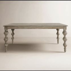 Werner Solid Wood Dining Table 