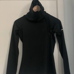 Preowned Women’s Nike Dri-Fit Long Sleeve Running Workout Warm Pullover Black XS