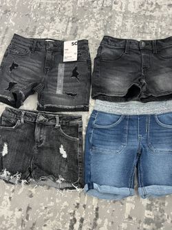 8 Pairs of Girls Shorts - Size 10