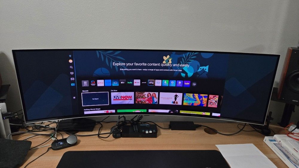 Samsung 49" Odyssey OLED G9 (G95SC) Series Curved Smart Gaming Monitor