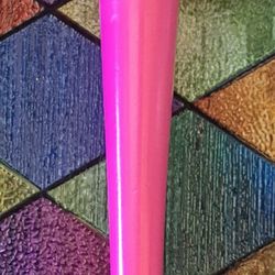 Mini pink wooden baseball bat 