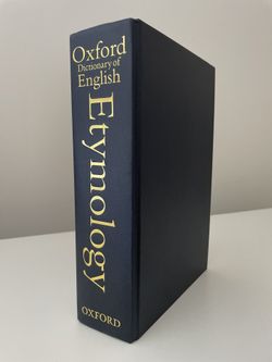 The Oxford Dictionary of English Etymology.