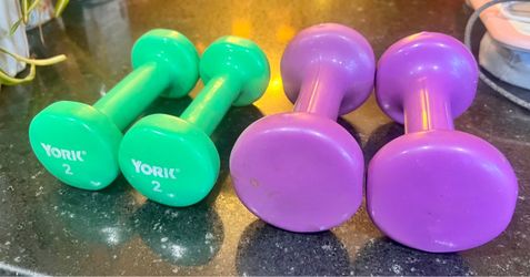 set of two sets of hand weights