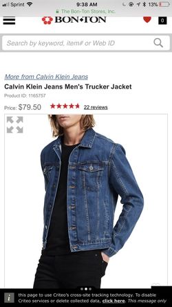 Calvin Klein jean jacket