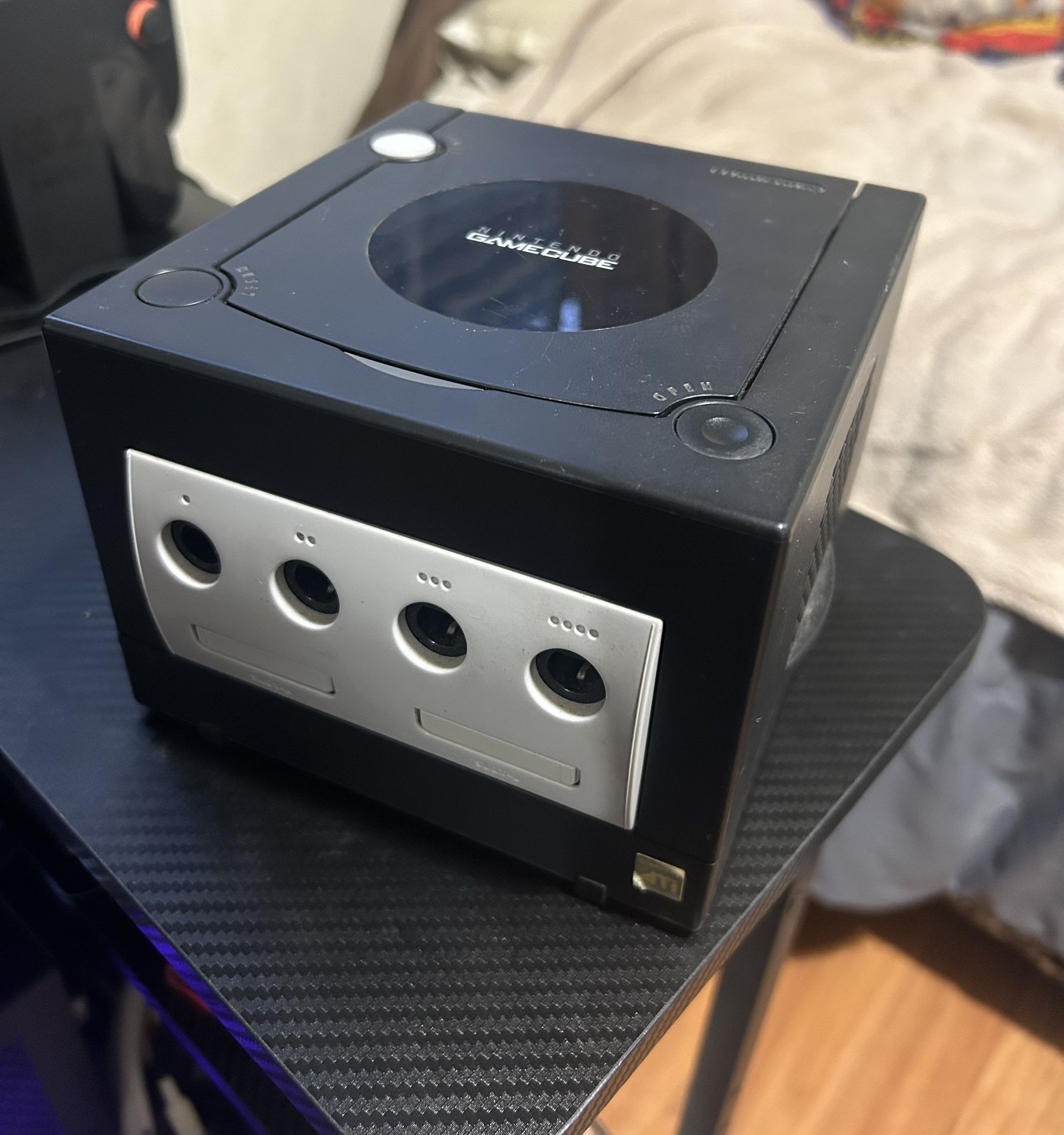 Nintendo Gamecube Jet Black Console Only