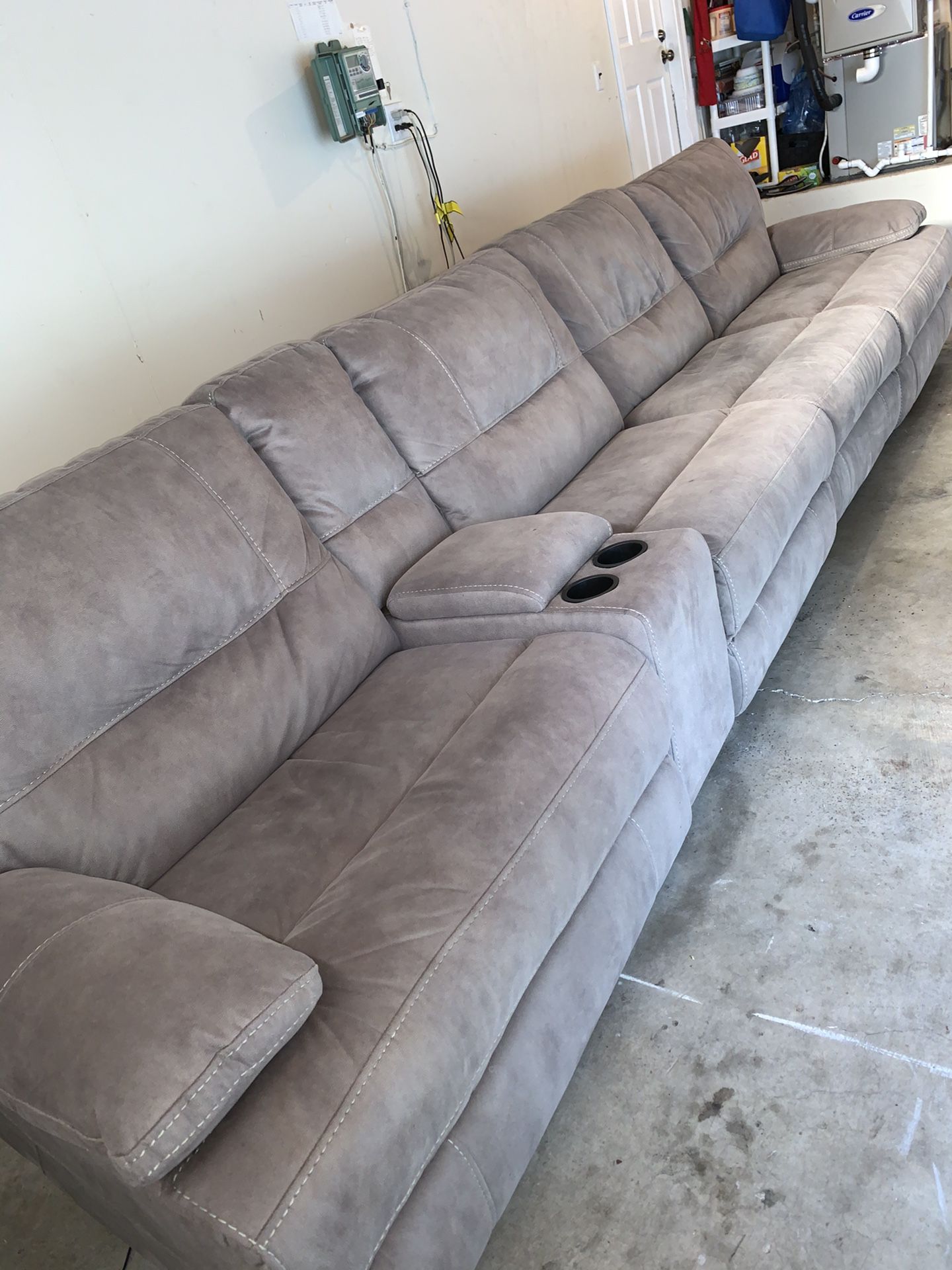 Fully Reclining Couch (USB ports too)