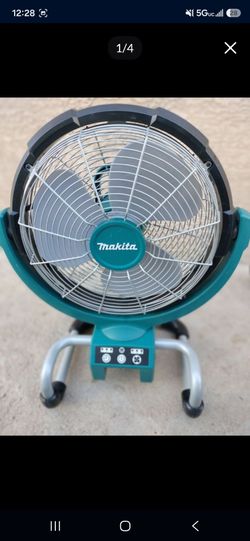 Ventilador makita 18V completo cargador y batería