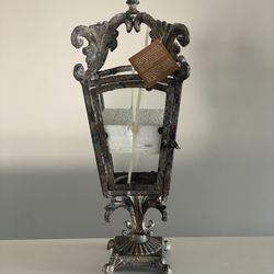 Pottery Barn Horchows Trevi Lantern Candle Holder