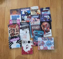 18 Graphic Novels