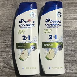 Head & Shoulders Green Apple 2 in 1 $4 Each 