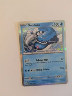 Dondozo pokémon card SVI 061