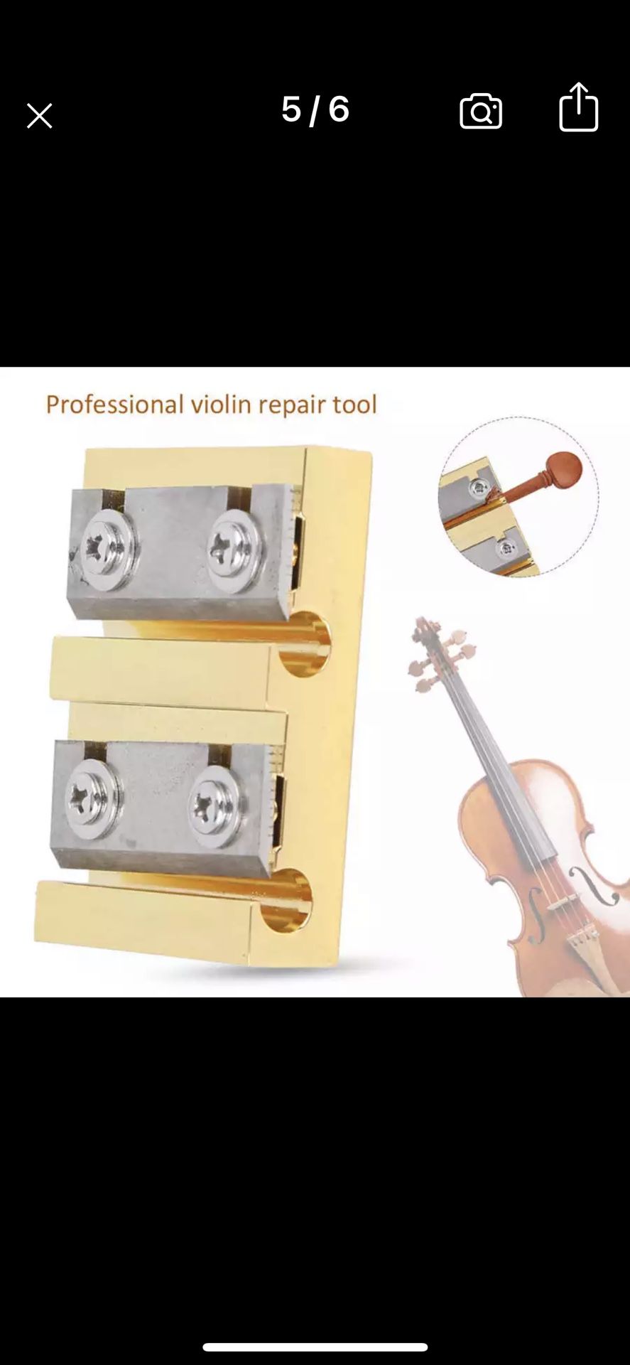 Violin Tuning Peg Tools Peg Shaver 3/4 4/4 Golden Violin Peg Shaver Reamer Cutter Violinist Musical Instrument Accessory B120 Violin Tuning Peg Tool
