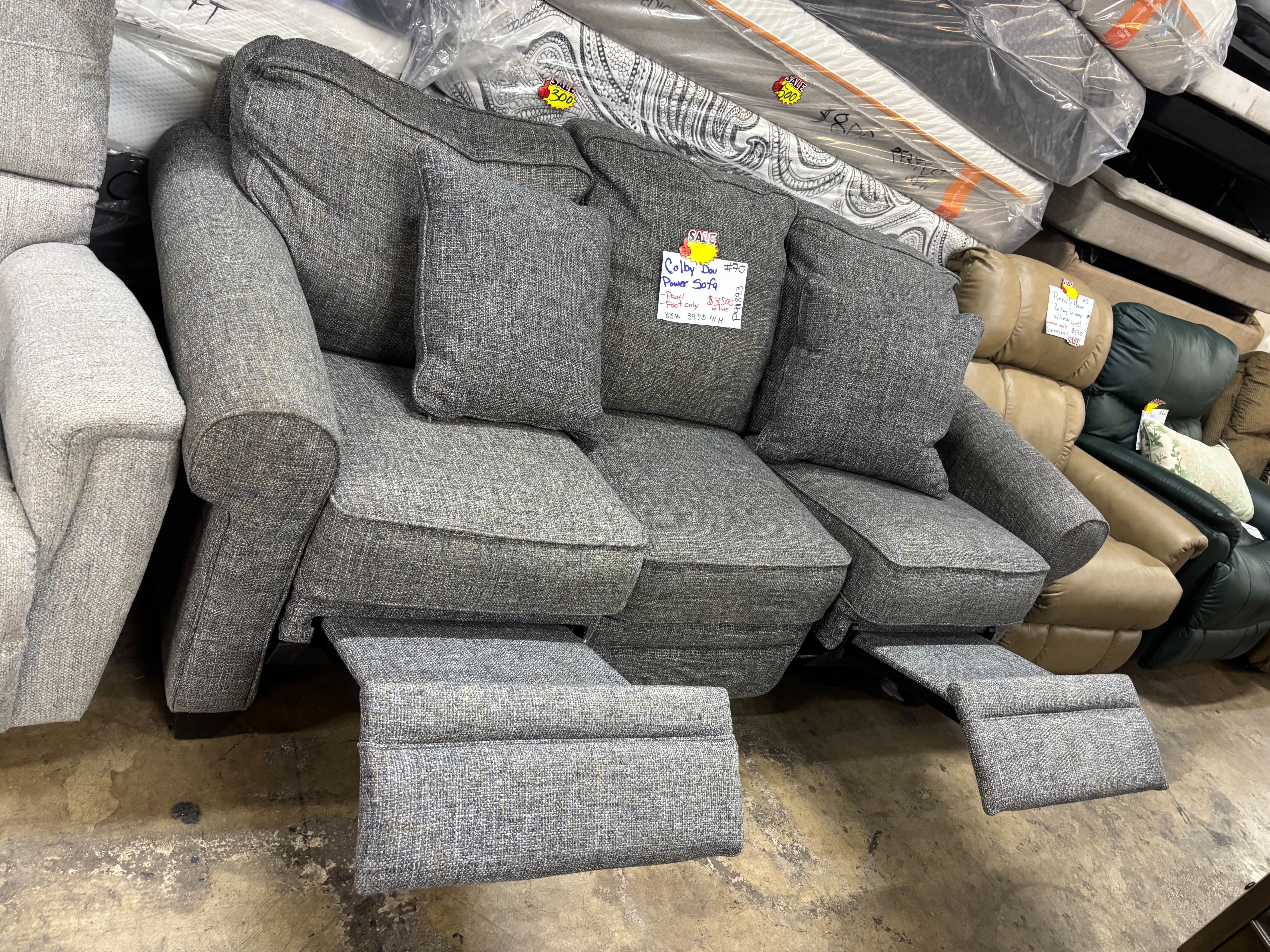 New POWER Lazy Boy couch sofa