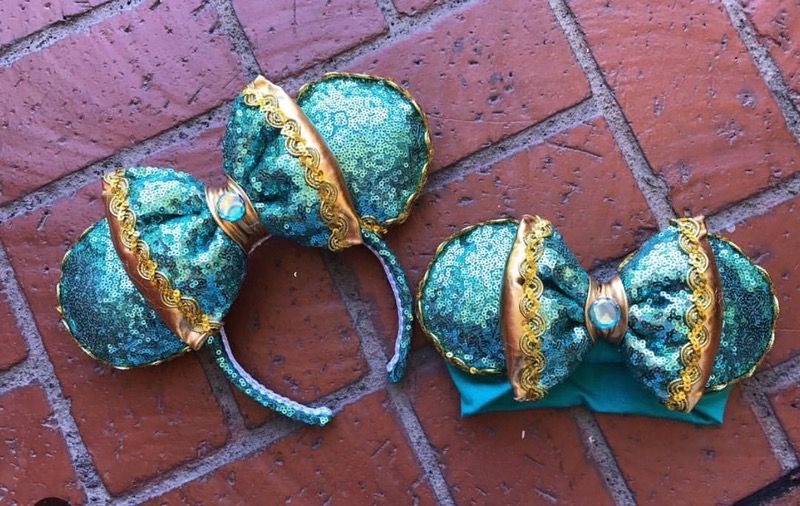 Matching Disney ears Princess Jasmine inspired