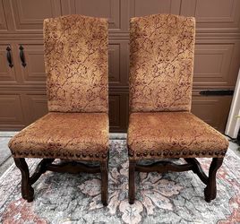 Potter Barn High Back Chairs